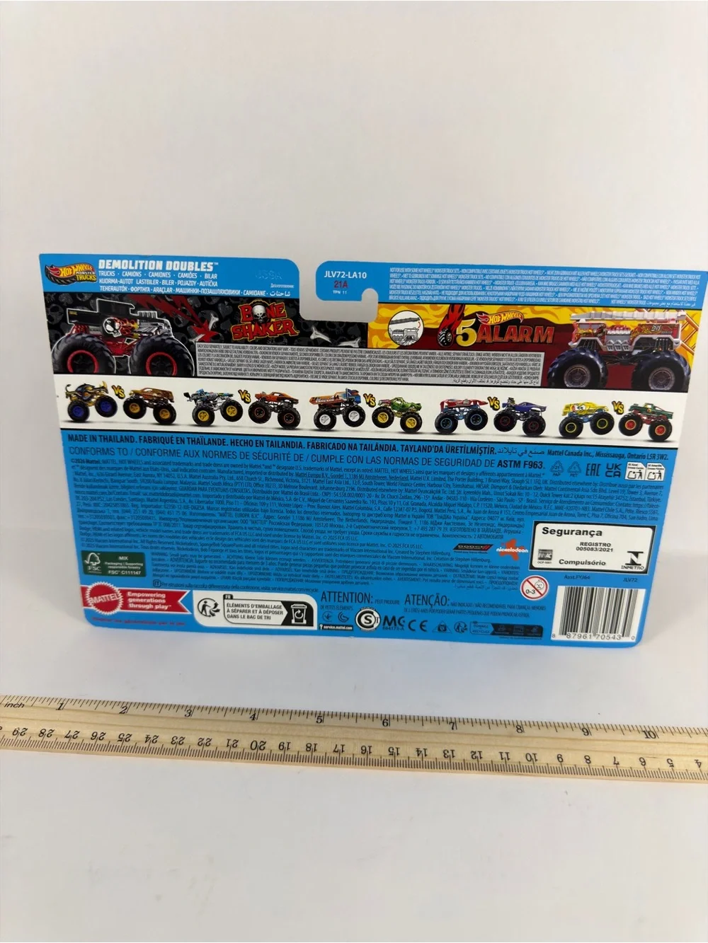 Hot Wheels Demolition Doubles Bone Shaker & 5 Alarm